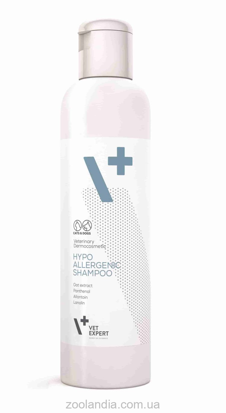 VetExpert (ВетЭксперт) Hypoallergenic Shampoo - Гипоаллергенный шампунь для собак и кошек