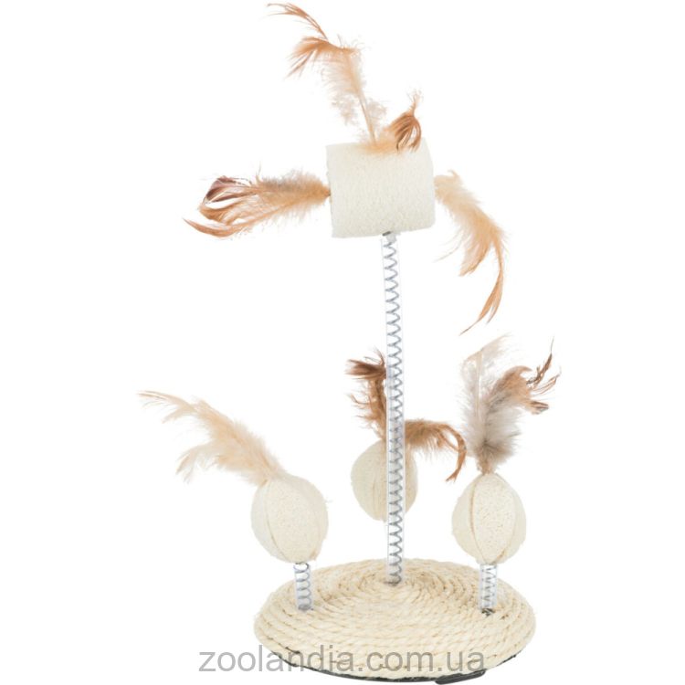 Trixie (Трикси) Игрушка для кошек набор на пружинках люффа сизаль