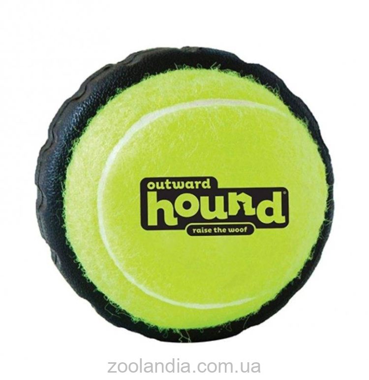 Outward Hound (Аутвард Хаунд) Tire Ball – Игрушка для собак, теннисный мяч с шиной