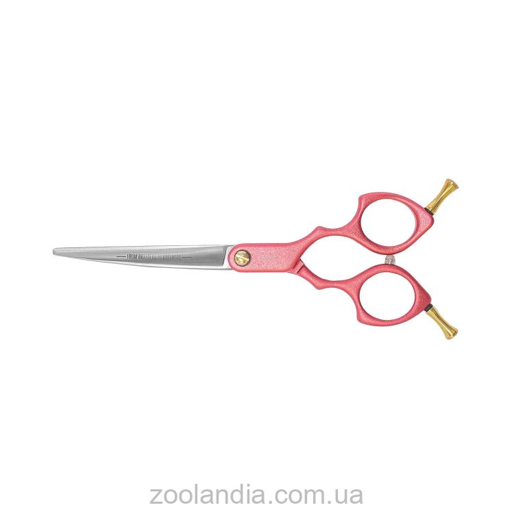 Tauro Pro Line (Тауро про Лайн) Изогнутые алюминиевые ножницы для груминга, 15 см