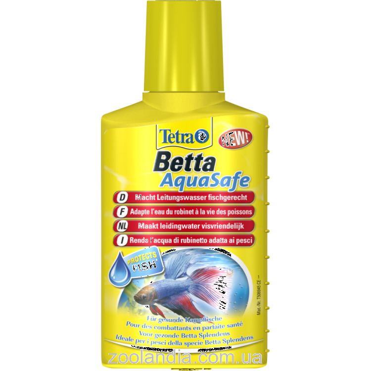 Tetra (Тетра) Betta AquaSafe - Средство для подготовки водопроводной воды в пригодную для петушков