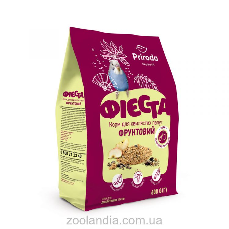 ТМ "Природа" Корм Фієста «Фруктовий»