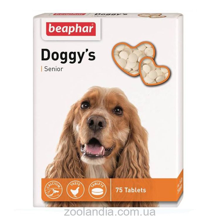 Beaphar (Беафар) Doggy's Senior Витамины для собак старше 7 лет