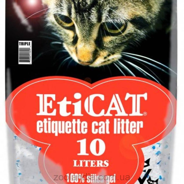EtiCAT (ЭтиКЭТ) - Силикагеливый наполнитель для кошачьего туалета