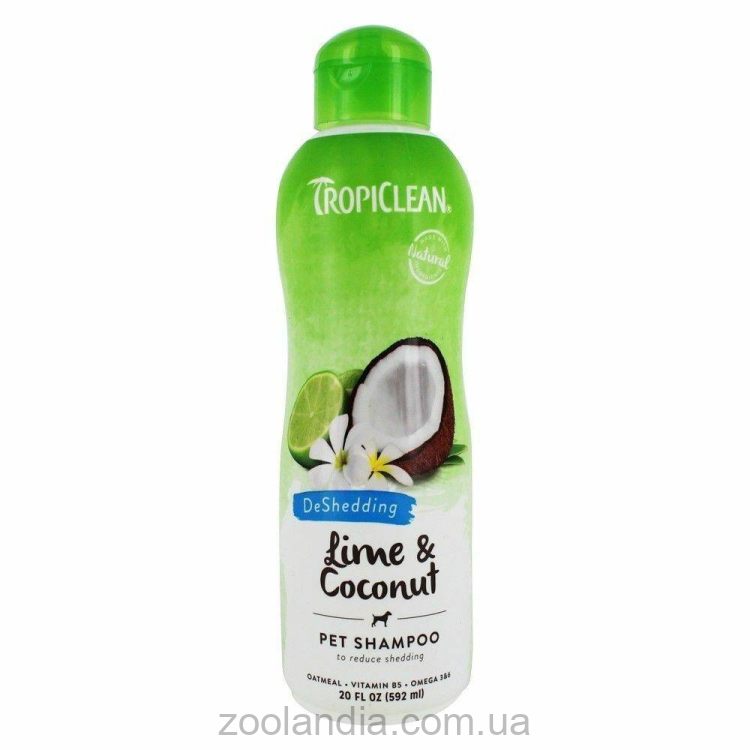 Tropiclean (Тропиклин) Lime &Coconut - Шампунь с кокосом и лаймом для собак и котов