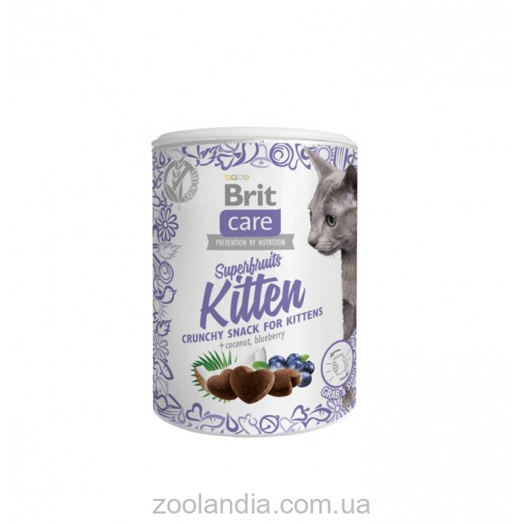 Brit Care Cat Snack Superfruits Kitten - Лакомства для котят