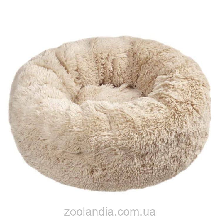 Red Point (Рэд Поинт) Donut - Лежак со съемной подушкой для собак мелких пород и котов (бежевый)