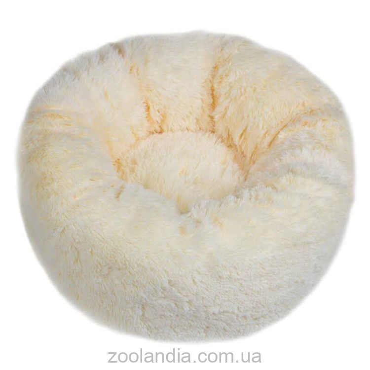 Red Point (Рэд Поинт) Donut - Лежак со съемной подушкой для собак мелких пород и котов (персиковый)