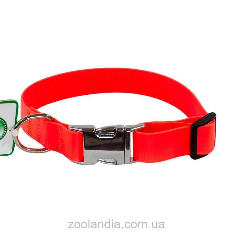 Lucky Pet (Лаки Пет) Ошейник из водоотталкивающей ленты с металлическим фаскексом
