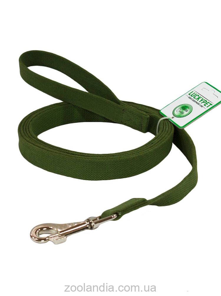 Lucky Pet (Лаки Пет) Поводок брезентовый, шитый, 2 х 120 см