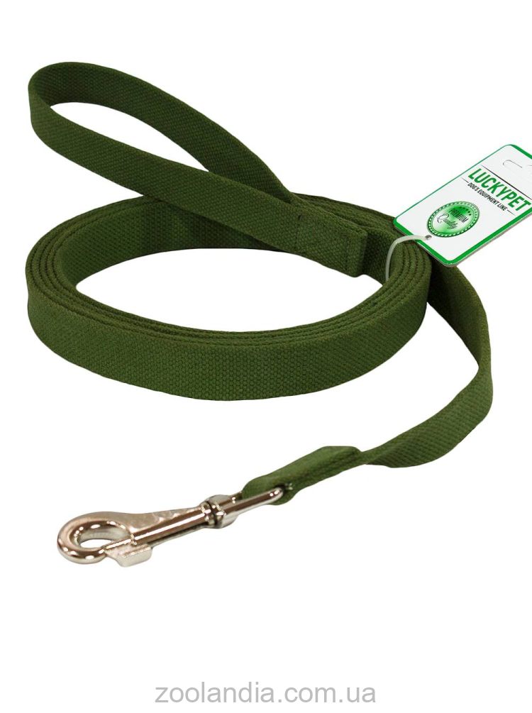 Lucky Pet (Лаки Пет) Поводок брезентовый, шитый, 2,5 х 500 см