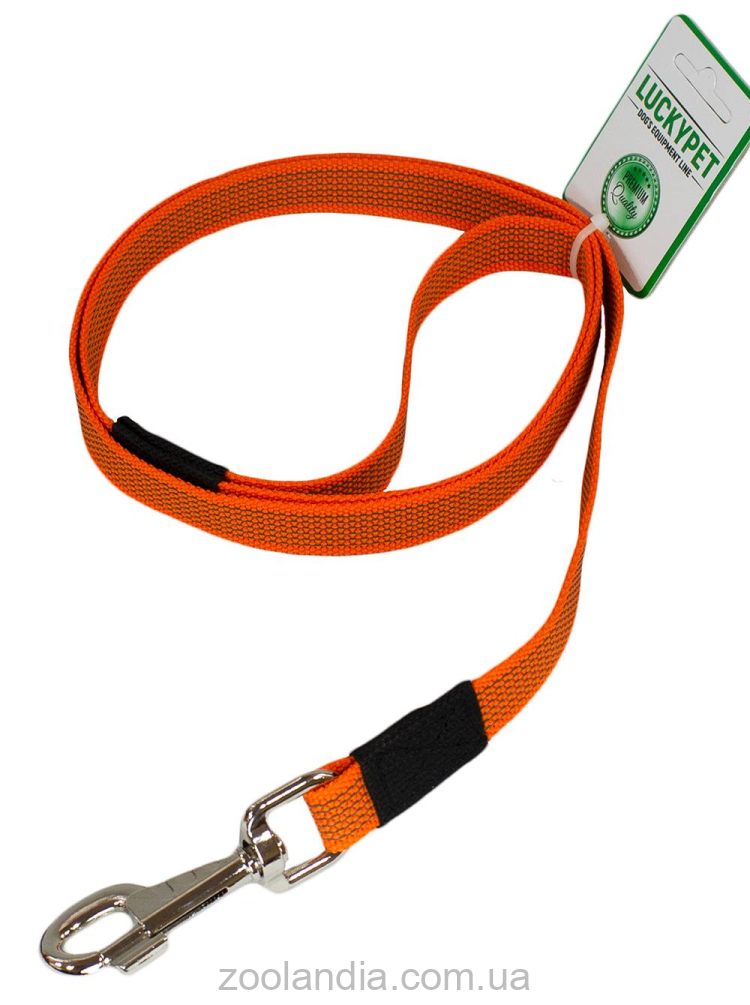 Lucky Pet (Лаки Пет) Поводок капроновый, прорезиненный, 2 х 120 см