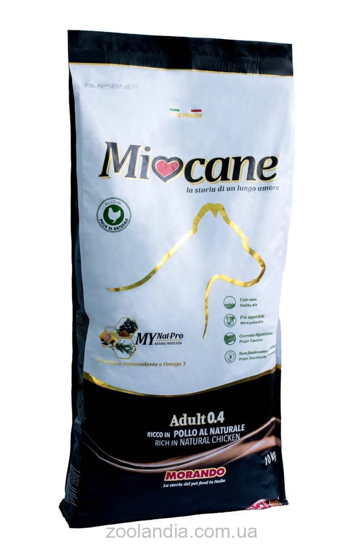 Morando Miocane (Миокане Морандо) Adult Chicken - Корм для взрослых собак средних пород с курицей