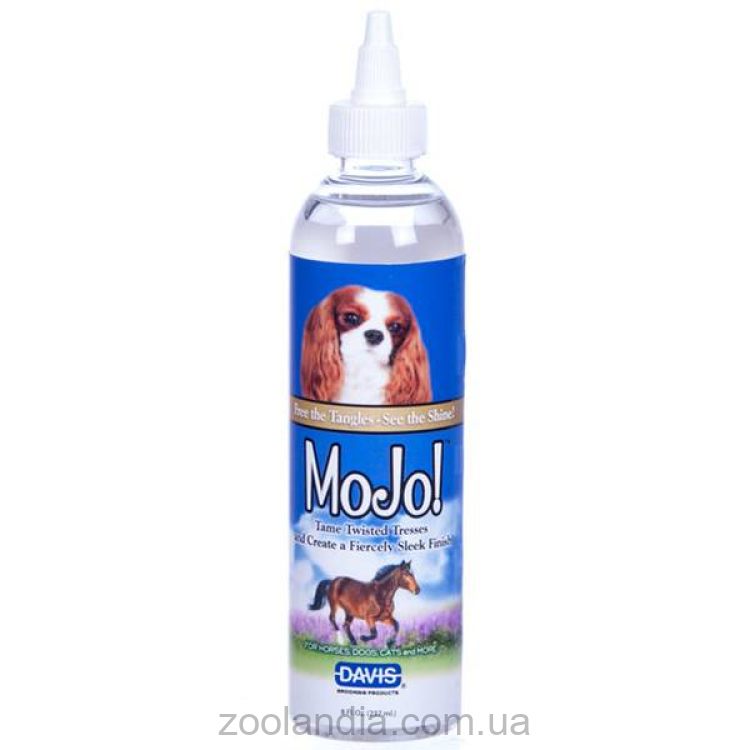 Davis Mojo сыворотка для расчесывания шерсти собак, кошек и лошадей