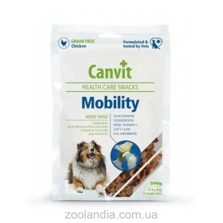 Canvit (Канвит Мобилити ) Mobility - лакомства для взрослых и стареющих собак с проблемами опорно-двигательного аппарата