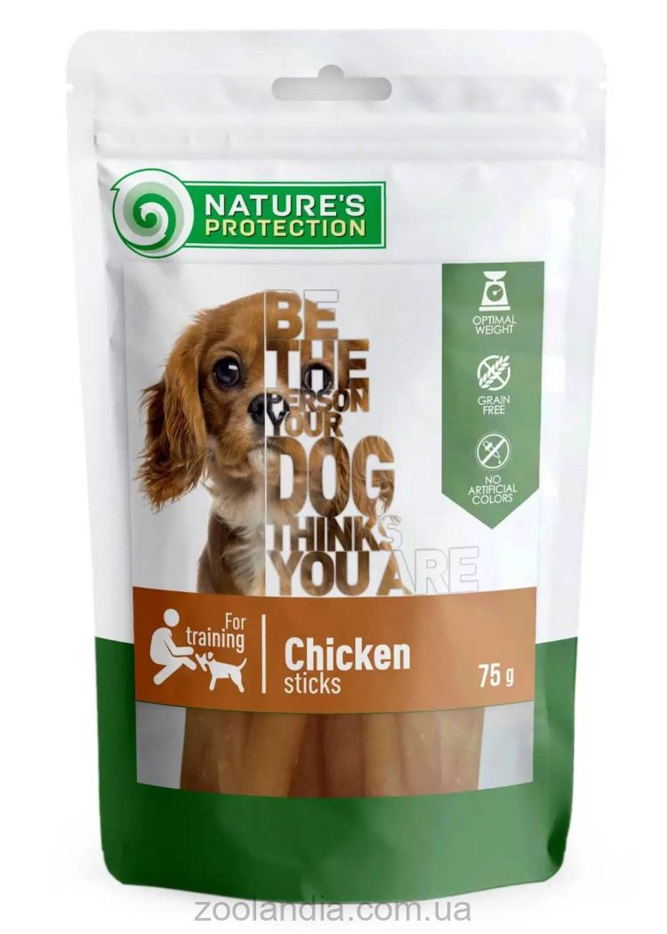 Nature's Protection (Нейчерс Протекшн) chicken sticks – Лакомства для собак (курица)