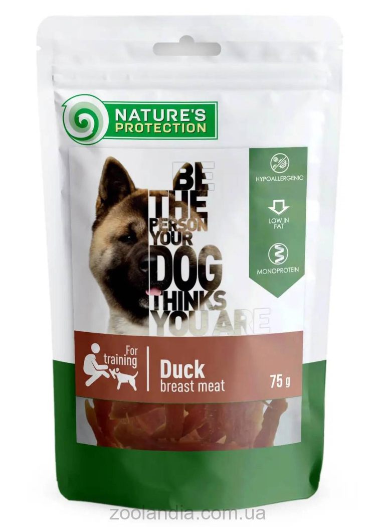 Nature's Protection (Нейчерс Протекшн) duck breast meat – Лакомства для собак (утка)