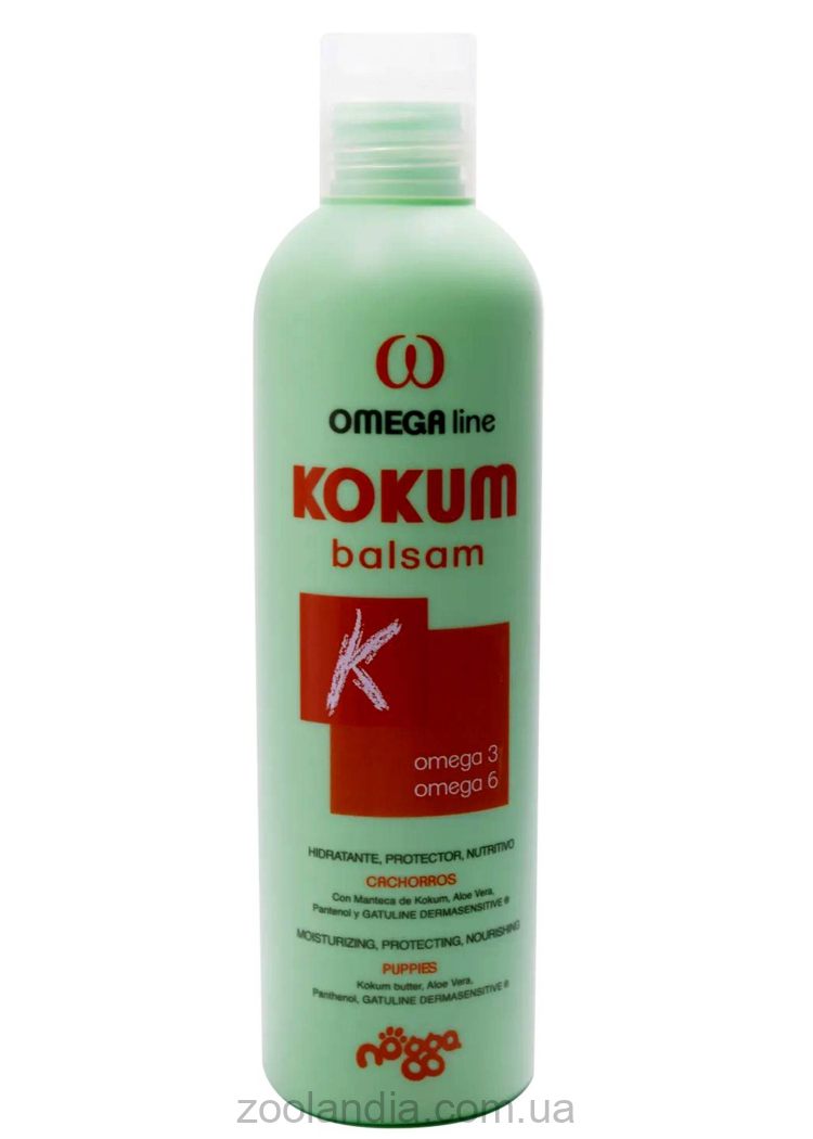 Nogga (Ногга) Omega Kokum balsam - Поживний бальзам з маслом кокума для цуценят та кошенят в період линьки