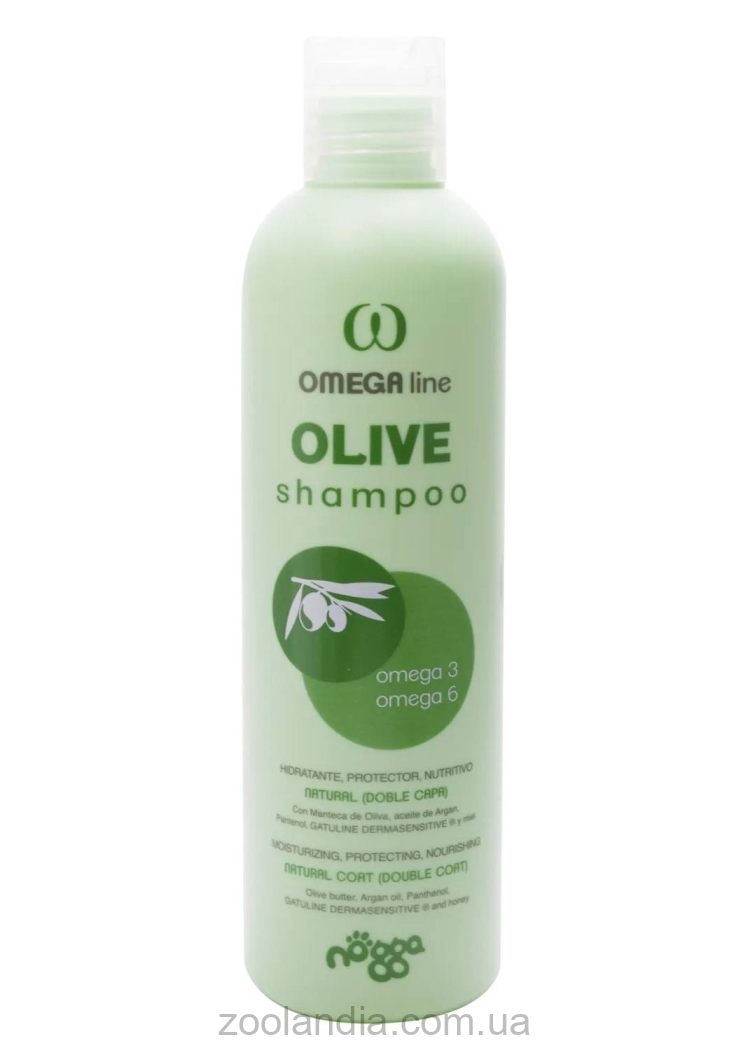 Nogga (Ногга) Omega Olive shampoo - Шампунь з маслом оливи для порід з підшерстям