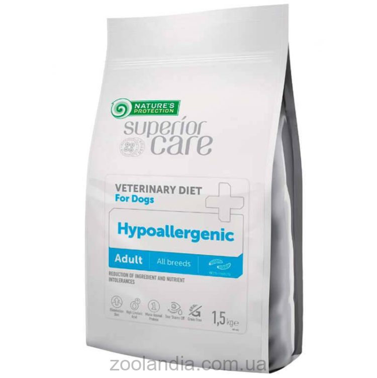 Nature's Protection (Нейчерес Протекшн) Superior Care Veterinary Diet - Ветеринарная гипоаллергенная диета с белком насекомых для собак