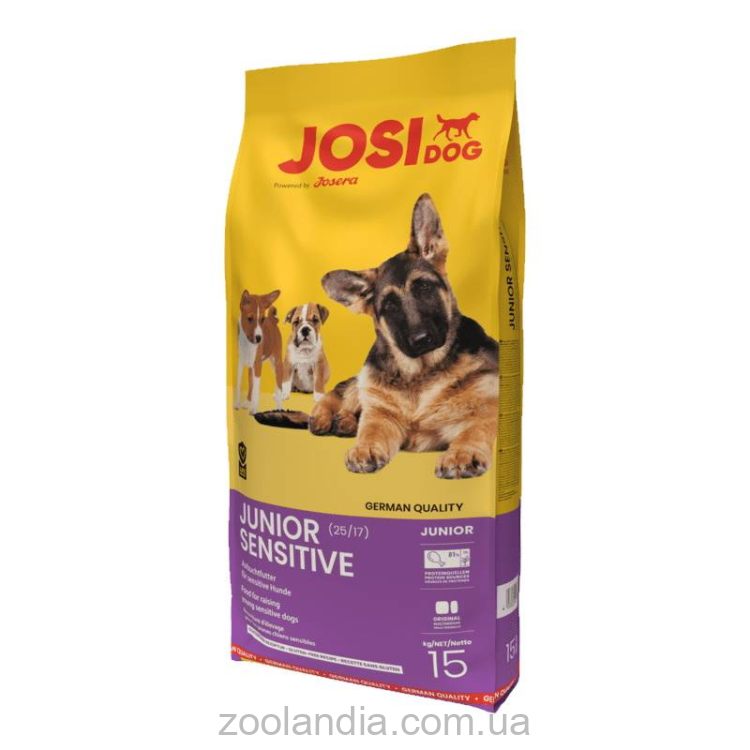 JosiDog (ДжосиДог Юниор Сенсатив) Junior Sensitive - Корм для щенков с чувствительным пищеварением