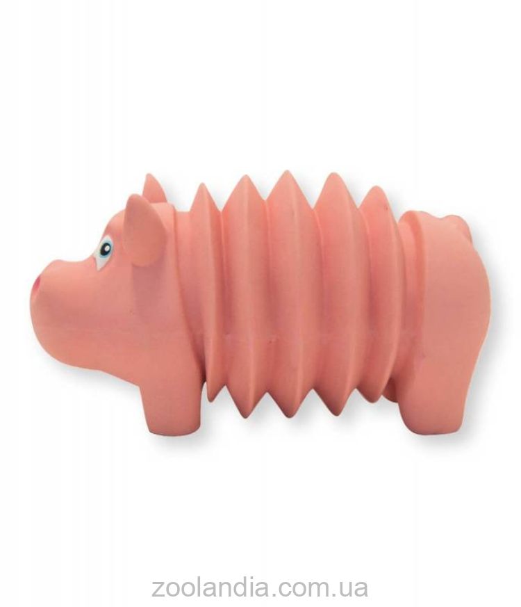 Outward Hound (Аутвард Хаунд) Accordionz Pig - Игрушка для собак Свинка-аккордеон