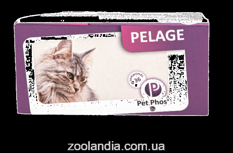 Ceva (Сева) Pet Phos PELAGE Витаминно-минеральный комплекс для защиты и улучшения кожного и шерстного покрова у кошек