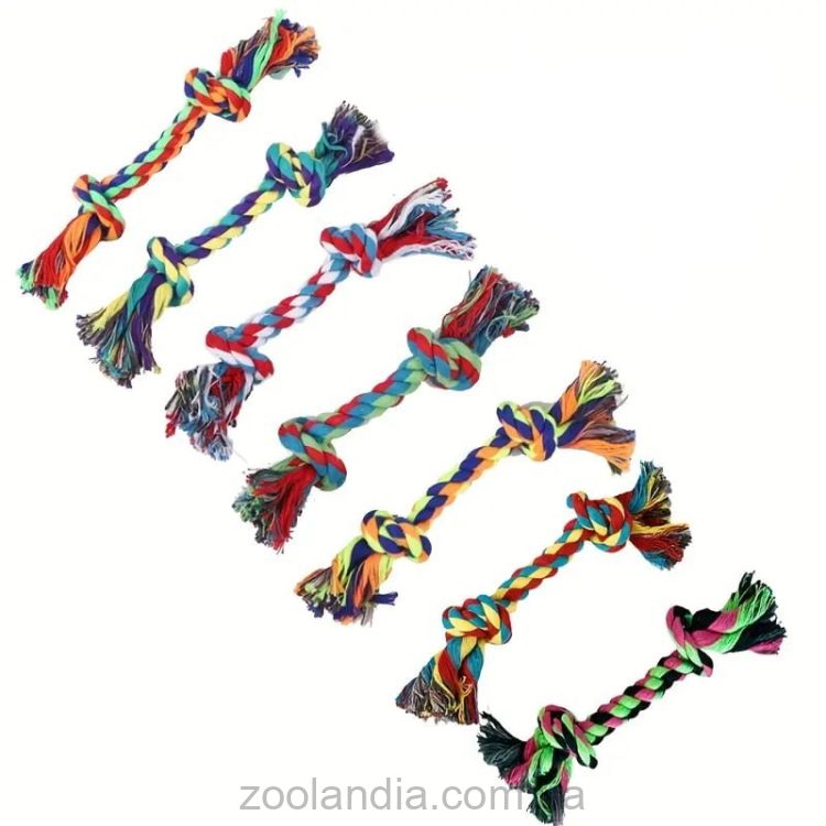 Игрушка для собак канат Дента Фан 17 см