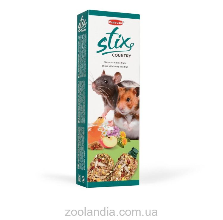 Padovan (Падован) Stix Country Criceti -  Лакомства для хомяков и других небольших грызунов