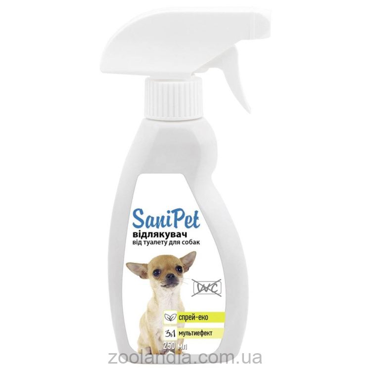 Sani Pet ( Санипет) Спрей-отпугиватель для собак  (для защиты мест не предназначенных для туалета)