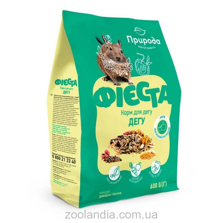 ТМ "Природа" Фиеста «Дегу» Корм для дегу
