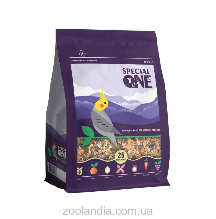 ТМ "Природа" Special One – Корм для средних попугаев 500г