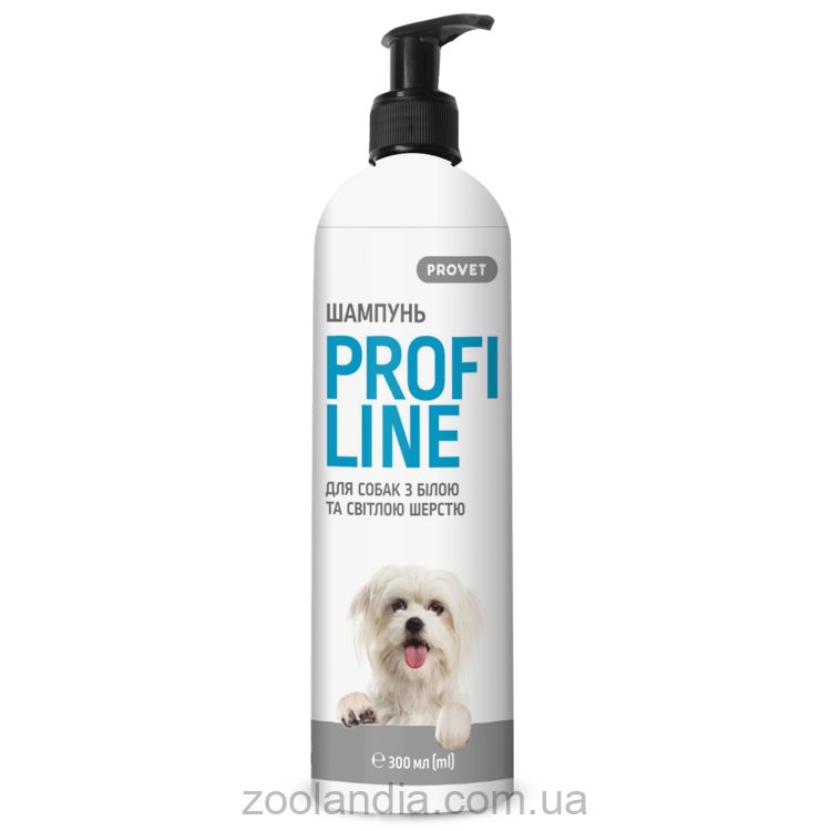ProVet (ПроВет) ПрофиЛайн Шампунь для собак с белой шерстью