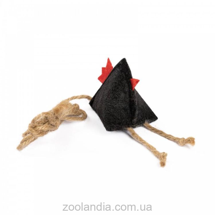 ТМ "Природа" - Игрушка «Курочка из войлока» для кошек, серая