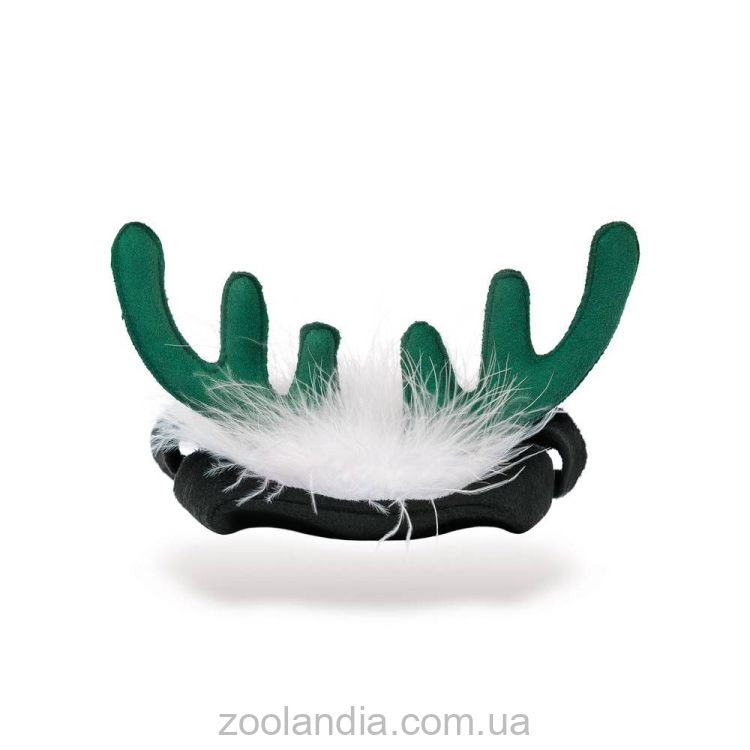 Pet Fashion (Пэт Фешн) Deer - Аксессуар-рожки для собак, зеленые