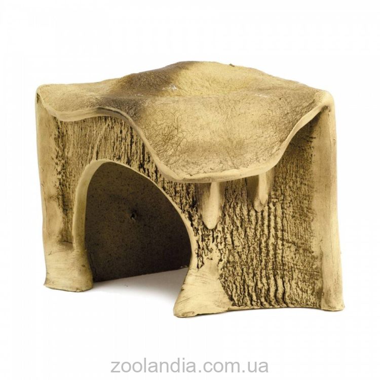 ТМ "Природа" - Декорация для аквариума "Грот для черепах" угловой