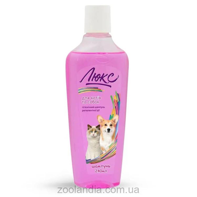 ТМ "Природа" «Люкс» - Репеллентный шампунь гигиенического действия для кошек и собак