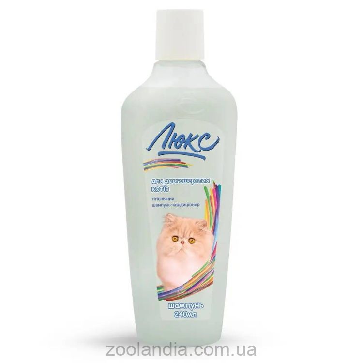 ТМ "Природа" «Люкс» - Шампунь-кондиционер для длинношерстных кошек