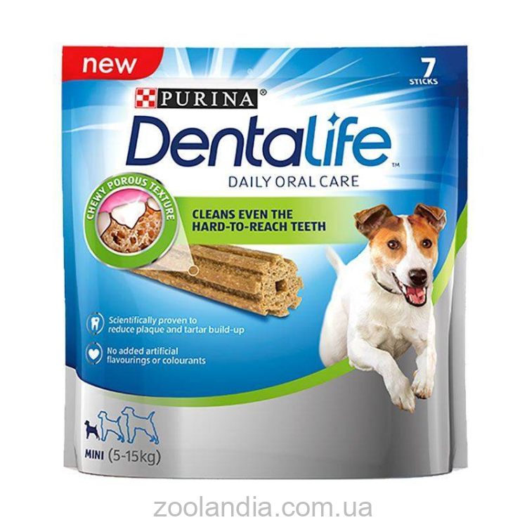 Purina Pro Plan (Пурина Про План) Adult Small DentaLife Daily Oral Care лакомство для взрослых собак мелких пород для здоровья полости рта
