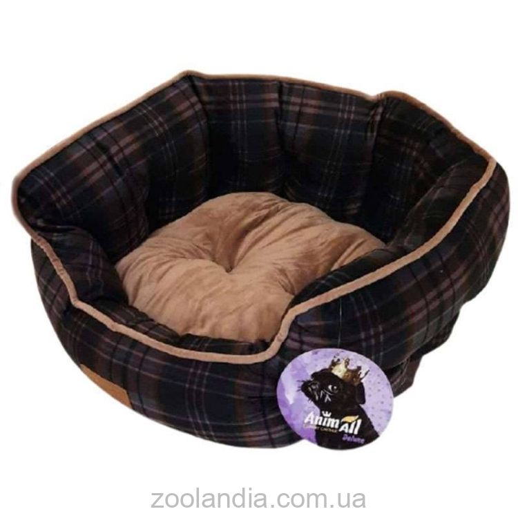 AnimAll (ЕнімАлл) Royal Soft-2 – Лежак Роял Софт-2 з покриттям антикіготь для собак та котів, S