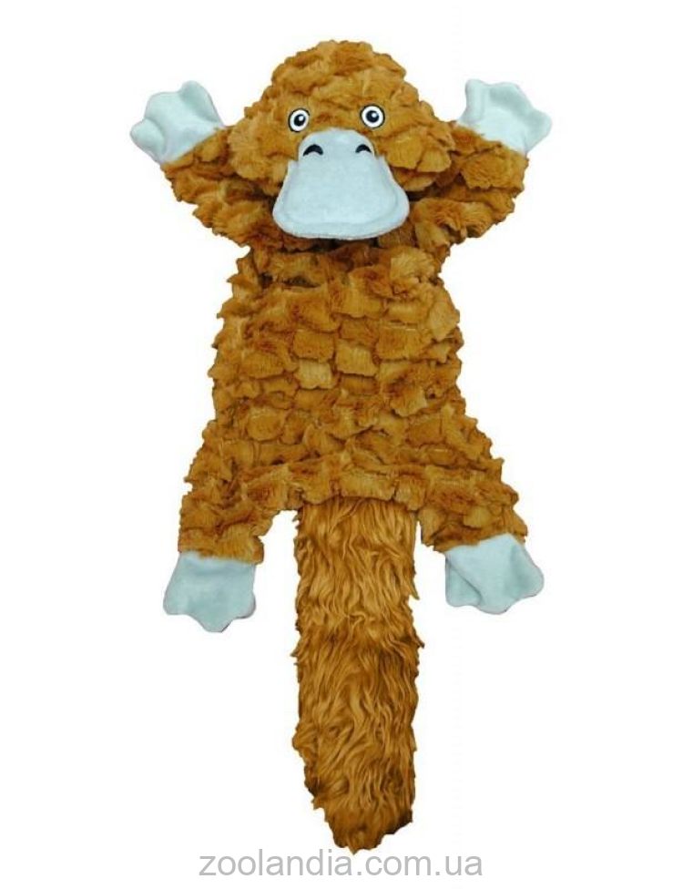 Jolly Pets (Джолли Пэтс) FAT TAIL Platypus – Хвостатый Утконос Игрушка-пищалка для собак