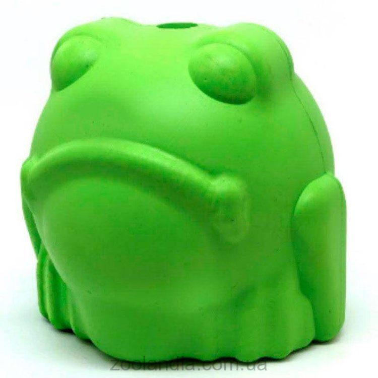 SodaPup (Сода Пап) Bullfrog Treat Dispenser – Жевательная игрушка-диспенсер Лягушка для лакомств из суперпрочного материала для собак