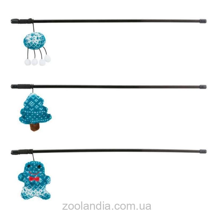 Trixie (Трикси) - Игрушка дразнилка-удочка Рождественская для котов