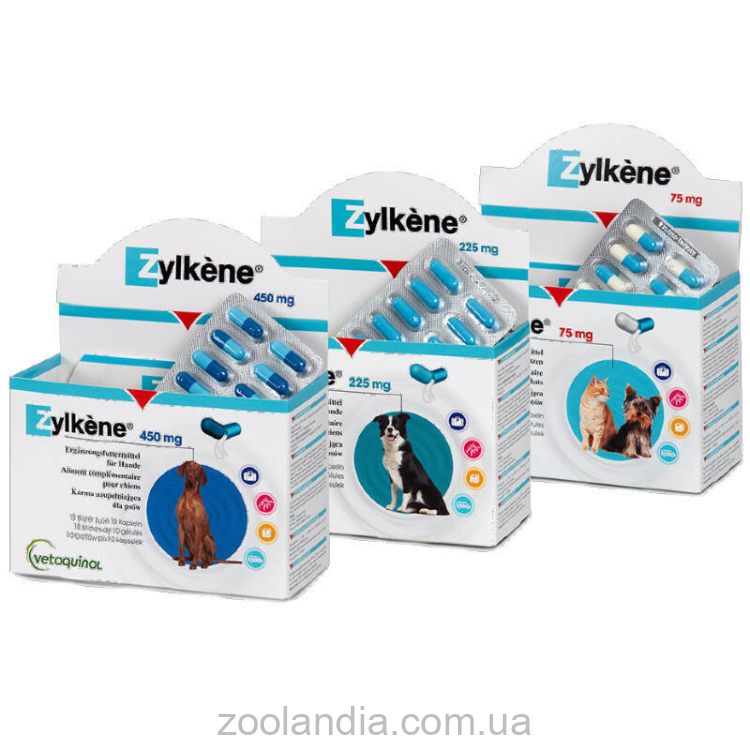Zylkene (Зилкене) by Vetoquinol - Антистрессовый препарат для собак и котов