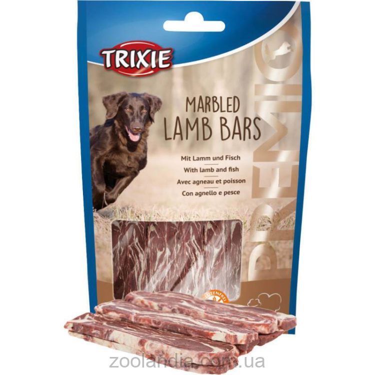 Trixie (Трикси) Premio Marbled Lamb Bars – Лакомство мраморные батончики из баранины для собак