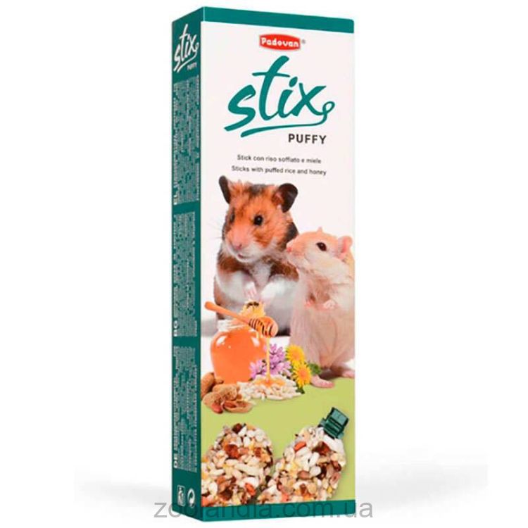 Padovan (Падован) Stix Puffy Criceti - Лакомства для хомяков и других небольших грызунов
