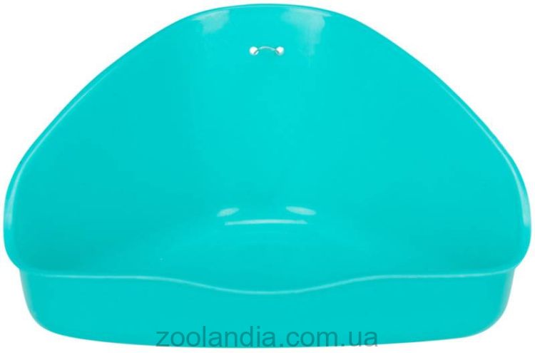 Trixie  туалет для грызунов Trixie угловой 16 x 7 x 12/12 см (пластик, цвета в ассортименте)