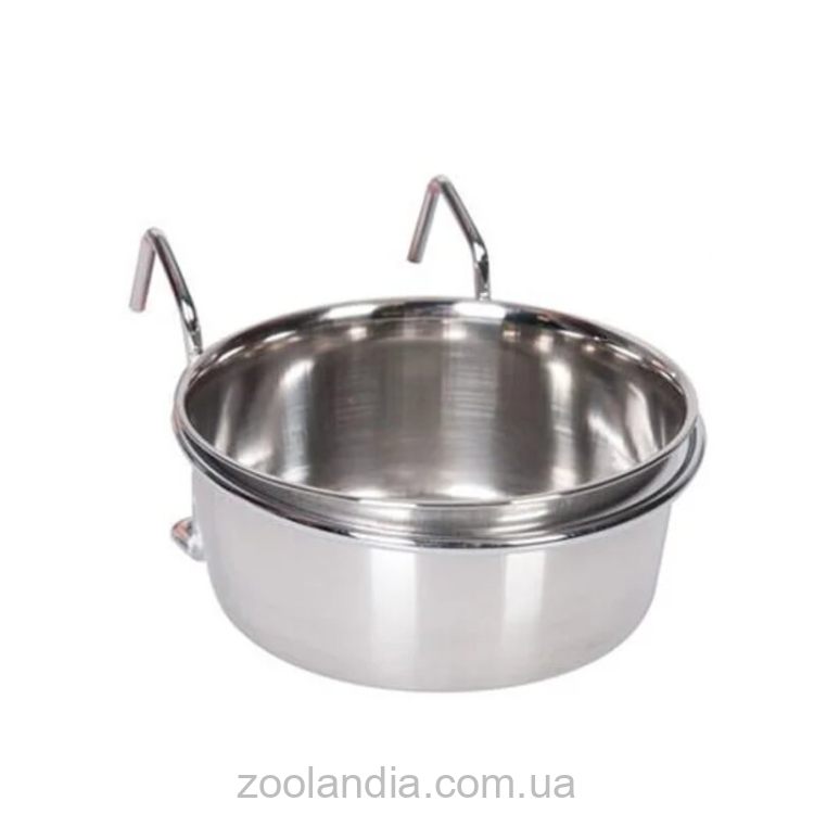 Karlie-Flamingo (Карли-Фламинго) Feeding and drinking bowl -  кормушка для грызунов, металл, 13 см, 580 мл