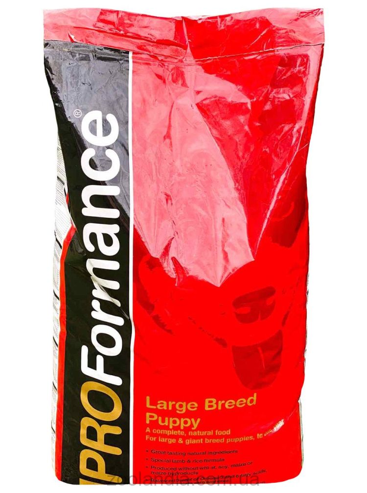 PROFormance (Проформанс) Large Breed Puppy - Сухой корм для щенков больших пород собак с ягненком и рисом