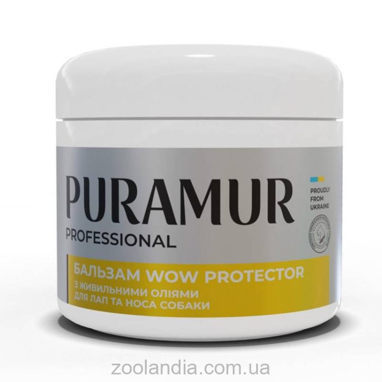 Puramur (Пурамур) Wow Protector - Бальзам для лап и носа с питательными маслами
